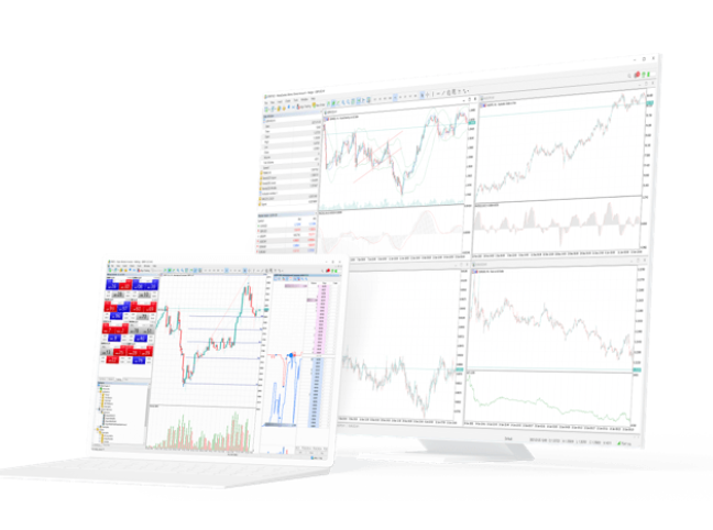 MetaTrader.com 市场资讯与图表界面